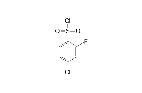 4-Chloro-2-fluorobenzenesulfonyl chloride