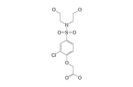 {4-[bis(2-hydroxyethyl)sulfamoyl]-2-chlorophenoxy}acetic acid