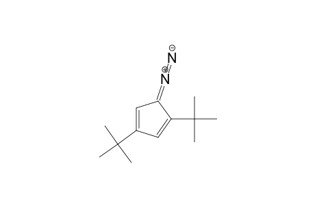 1,3-bis(t-Butyl)-5-diazo-1,3-cyclopentadiene