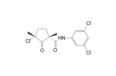 (1S,3R)-3-chloro-N-(3,5-dichlorophenyl)-1,3-dimethyl-2-oxocyclopentane-1-carboxamide
