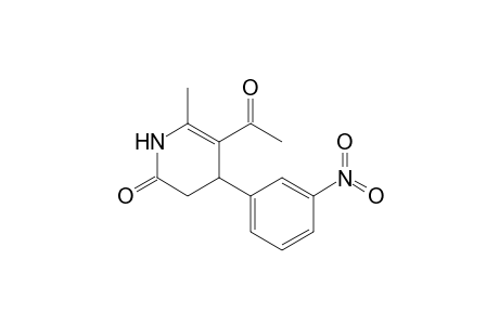 5-Acetyl-6-methyl-4-(3'-nitrophenyl)-3,4-dihydropyridin-2(1H)-one