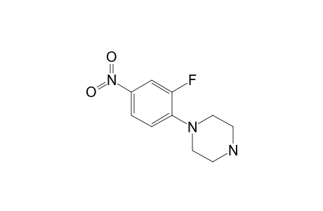 1-(2-Fluoro-4-nitrophenyl)piperazine