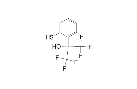 2-[1-(Trifluoromethyl)-1-hydroxy-2,2,2-trifluoroethyl]phenylthiol