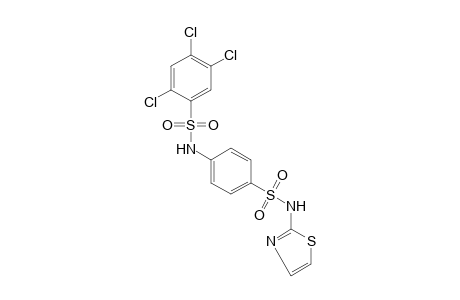 N'-2-thiazolyl-2,4,5-trichloro-N,4'-bi[benzenesulfonamide]