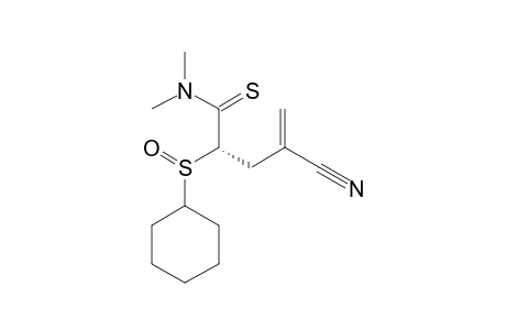 (2S,S(S))-4-CYANO-2-CYCLOHEXYLSULFINYL-N,N-DIMETHYLPENT-4-ENETHIOAMIDE;MINOR-ISOMER