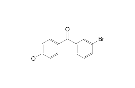 (3-Bromophenyl)-(4-hydroxyphenyl)methanone