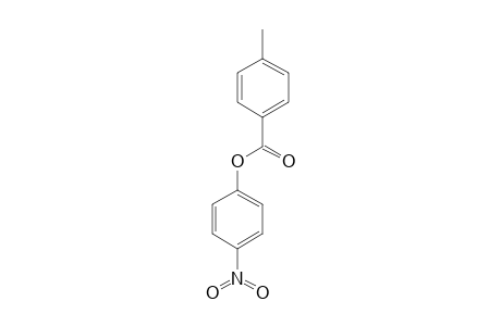 p-toluic acid, p-nitrophenyl ester