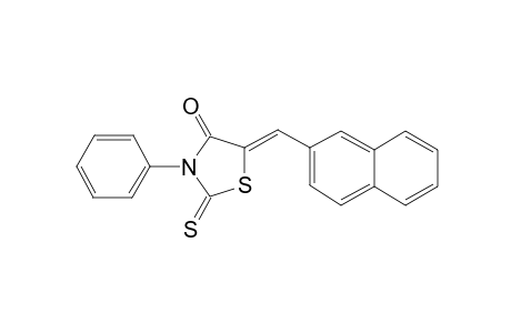 Rhodanine, 5-(2-naphthylmethylene)-3-phenyl-