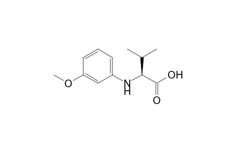 (S)-2-(3-Methoxy-phenylamino)-3-methyl-butyric acid