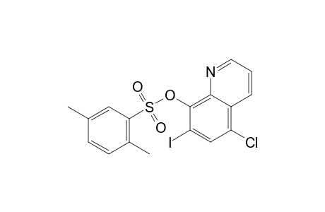 5-chloro-7-iodo-8-quinolinol, 2,5-xylenesulfonate(ester)