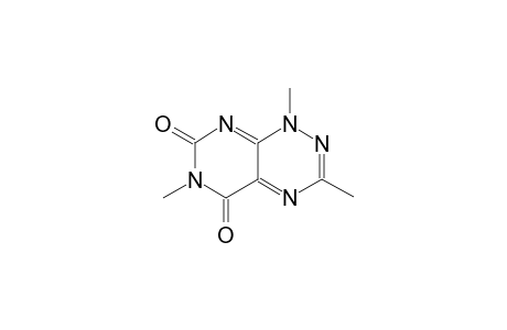 1,3,6-trimethylpyrimido[5,4-e][1,2,4]triazine-5,7(1H,6H)-dione