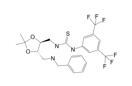 (4S,5S)-N-3,5-Bis(trifluoromethyl)phenyl-N'-[2,2-dimethyl-4-methyl-5-N-(benzyl)methylamine-1,3-dioxolane]thiourea