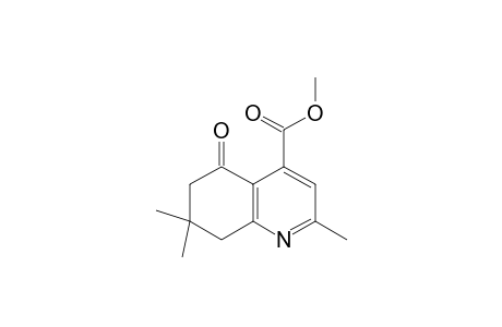 5-oxo-5,6,7,8-tetrahydro-2,7,7-trimethylcinchoninic acid, methyl ester