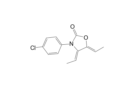 4,5-Diethylidene-3-(4'-chlorophenyl)-1,3-oxazolidin-2-one