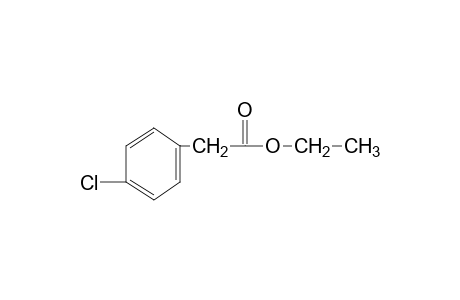 (p-chlorophenyl)acetic acid, ethyl ester