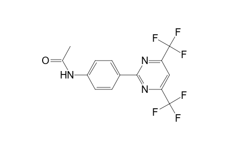2-(4-Acetamidophenyl) 4,6-ditrifluoromethyl pyrimidine