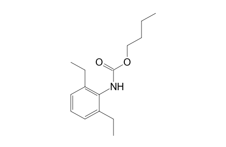 2,6-diethylcarbanilic acid, butyl ester