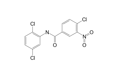 4-Chloro-N-(2,5-dichlorophenyl)-3-nitrobenzamide