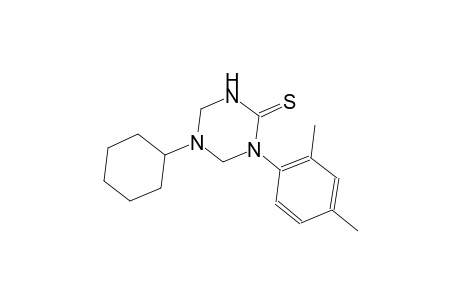 5-cyclohexyl-1-(2,4-dimethylphenyl)tetrahydro-1,3,5-triazine-2(1H)-thione