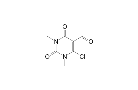 5-Pyrimidinecarboxaldehyde, 6-chloro-1,2,3,4,-tetrahydro-1,3-dimethyl-2,4-dioxo-