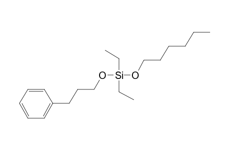 Silane, diethylhexyloxy(3-phenylpropoxy)-