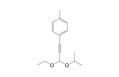 1-(3-Ethoxy-3-isopropoxyprop-1-yn-1-yl)-4-methylbenzene