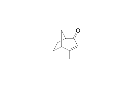 Bicyclo[3.2.1]oct-3-en-2-one, 4-methyl-