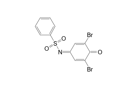 N-(Phenylsulfonyl)imino-3,5-dibromobenzoquin-4-one