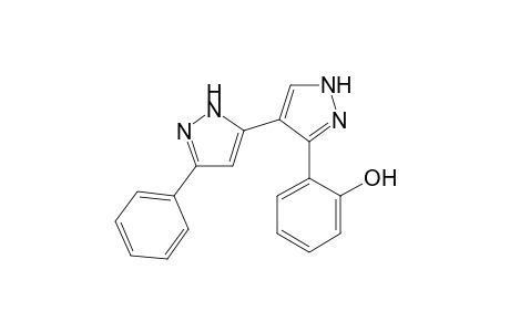 5(3)-[3-(2-Hydroxyphenyl)pyrazol-4-yl]-3(5)-phenylpyrazole