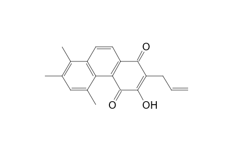 1,4-Phenanthrenedione, 3-hydroxy-5,7,8-trimethyl-2-(2-propenyl)-