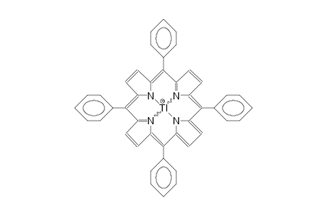 5,10,15,20-Tetraphenyl-phorphyrinium thallium cation