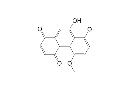 9-hydroxy-5,8-dimethoxy-1,4-phenanthrenequinone