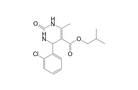 5-Pyrimidinecarboxylic acid, 4-(2-chlorophenyl)-1,2,3,4-tetrahydro-6-methyl-2-oxo-, 2-methylpropyl ester