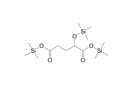 Pentanedioic acid, 2-[(trimethylsilyl)oxy]-, bis(trimethylsilyl) ester