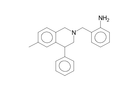 2-( o-Aminobenzyl)-4-phenyl-6-methyl-1,2,3,4-tetrahydroisoquinoline