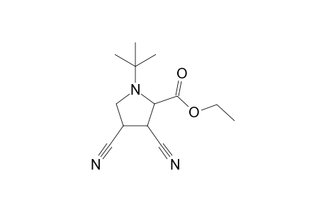 Cis-Ethyl 1-(tert-butyl)-3,4-dicyanopyrrolidine-2-carboxylate