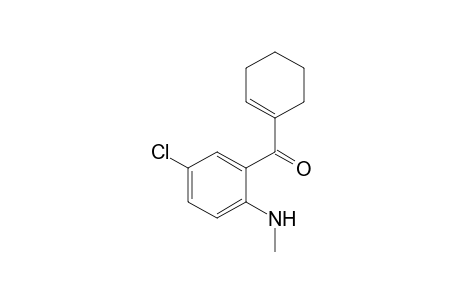 1-(5'-Chloro-2'-methylaminobenzoyl)-cyclohex-1-ene