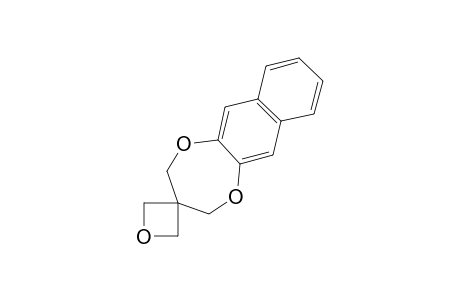 spiro[2H-naphtho[2,3-b][1,4]dioxepin-3(4H)-oxetane]