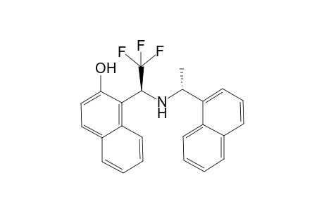 (1S,1'R)-1-[2,2,2-Trifluoro-1-(1-naphth-1-ylethylamino)ethyl]naphth-2-ol