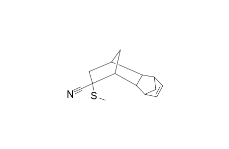 4-Cyano-4-methylthio-tetracyclo(6,2,1,1(3,6).0(2,7)dodec-9-ene