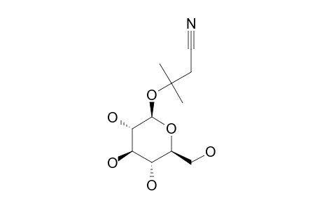 EPIDERMIN;3-BETA-D-GLUCOPYRANOSYLOXY-3-METHYL-BUTYRONITRILE