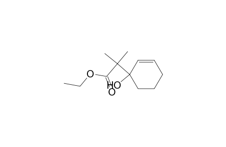 2-(1-Hydroxy-2-cyclohexen-1-yl)-2-methylpropionicacid-ethylester