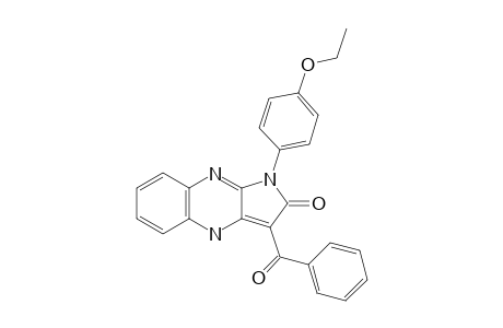 1-(4-Ethoxyphenyl)-3-(phenylcarbonyl)-4H-pyrrolo[3,2-b]quinoxalin-2-one