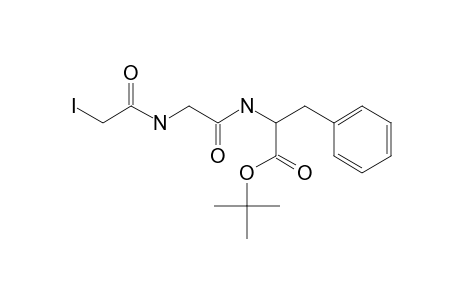 N-(Iodoacetyl)-gly-phe-o-(T-bu)