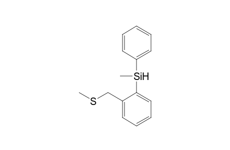 Methyl 2-[methyl(phenyl)silyl]benzyl sulfide