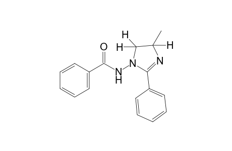N-(4-methyl-2-phenyl-2-imidazolin-1-yl)benzamide