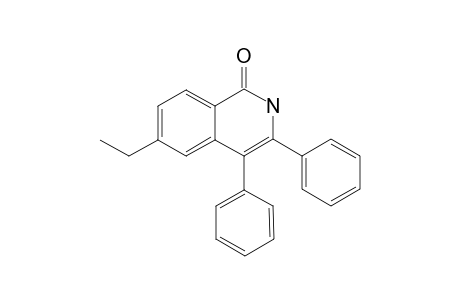 6-Ethyl-3,4-diphenylisoquinolin-1(2H)-one