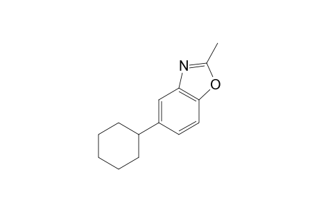 5-cyclohexyl-2-methylbenzoxazole