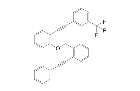 1-(Phenylethynyl)-2-((2-((3-(trifluoromethyl)phenyl)ethynyl)phenoxy)methyl)benzene