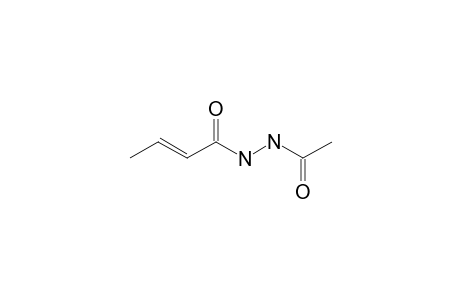 N1-Acetyl-N2-(1-oxobut-2-en-1-yl)hydrazide